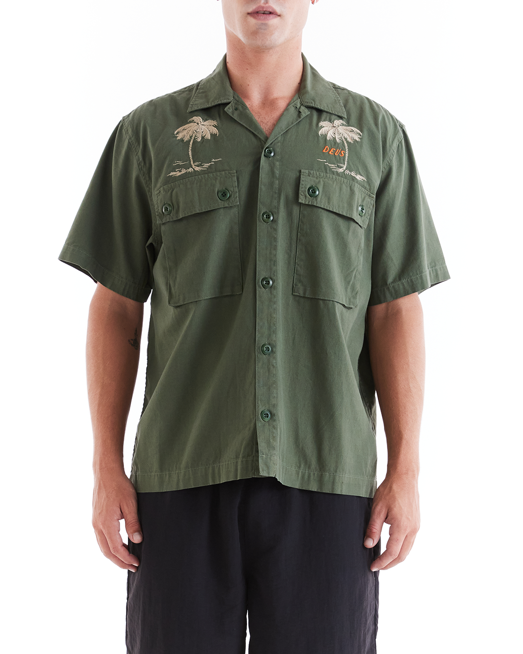 Stranded Fatigue Shirt|Model