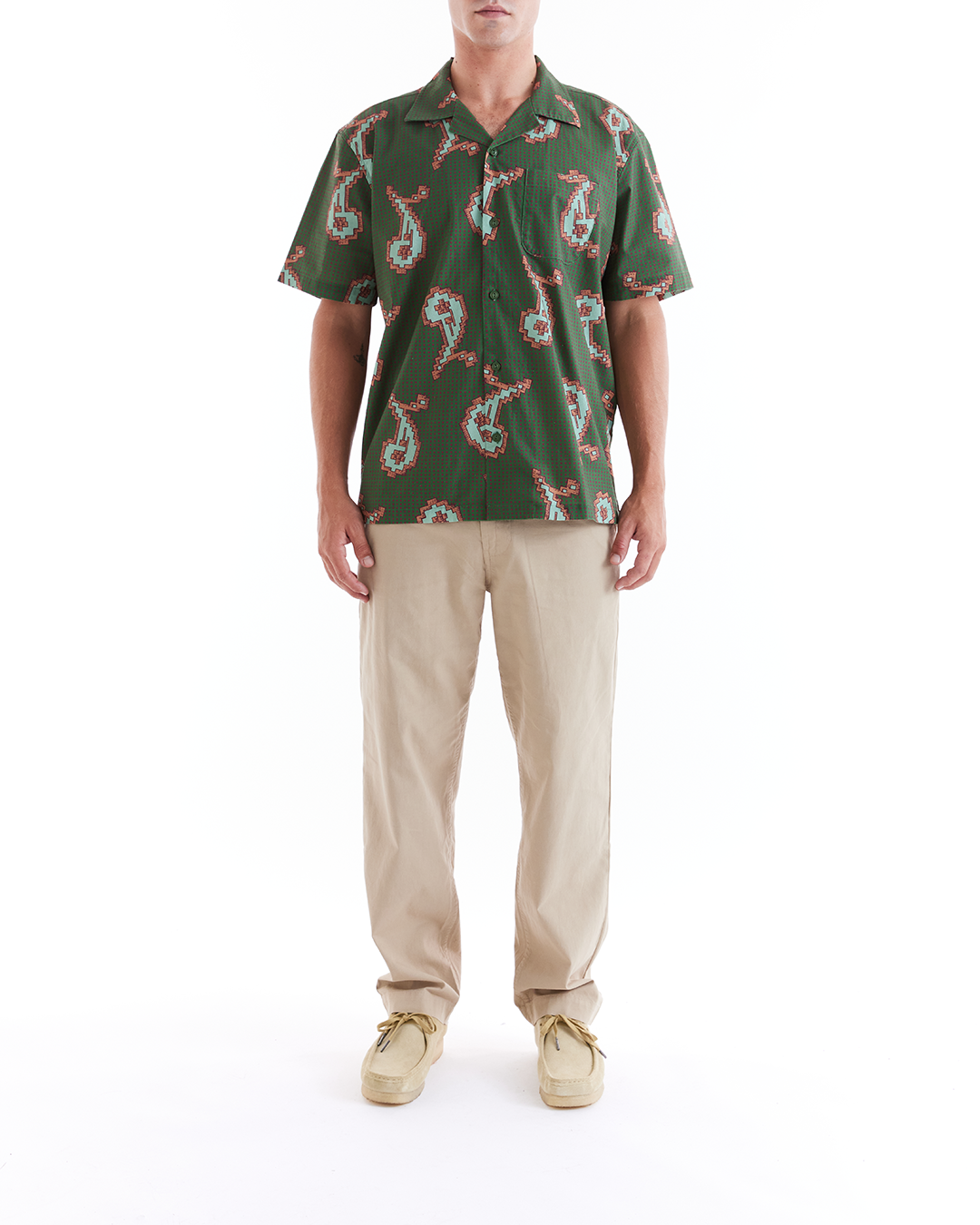 DEUS EX MACHINA 2-BIT SHIRT - GREEN