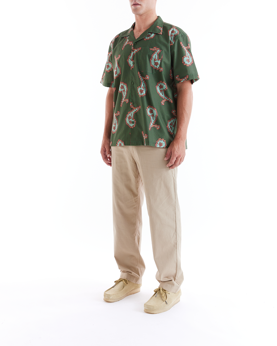 DEUS EX MACHINA 2-BIT SHIRT - GREEN
