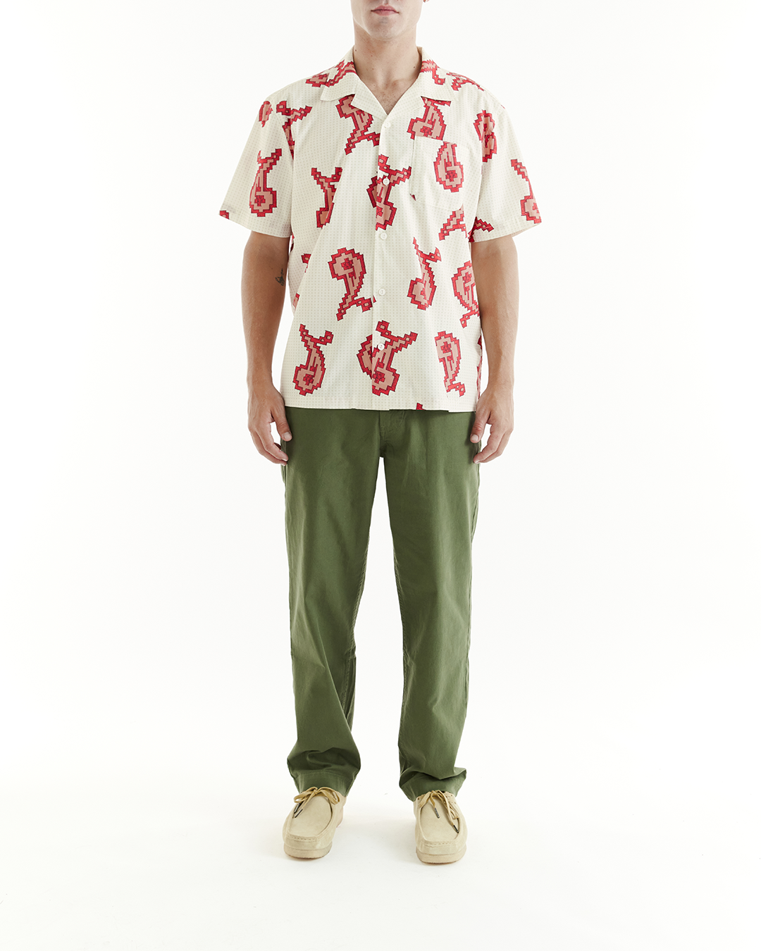 DEUS EX MACHINA 2-Bit Shirt - White