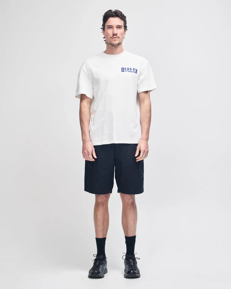 Deus Ex Machina Attaquer Massive Attaq Tee — Vintage White — view 9