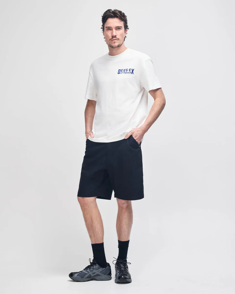 Deus Ex Machina Attaquer Massive Attaq Tee — Vintage White — view 7