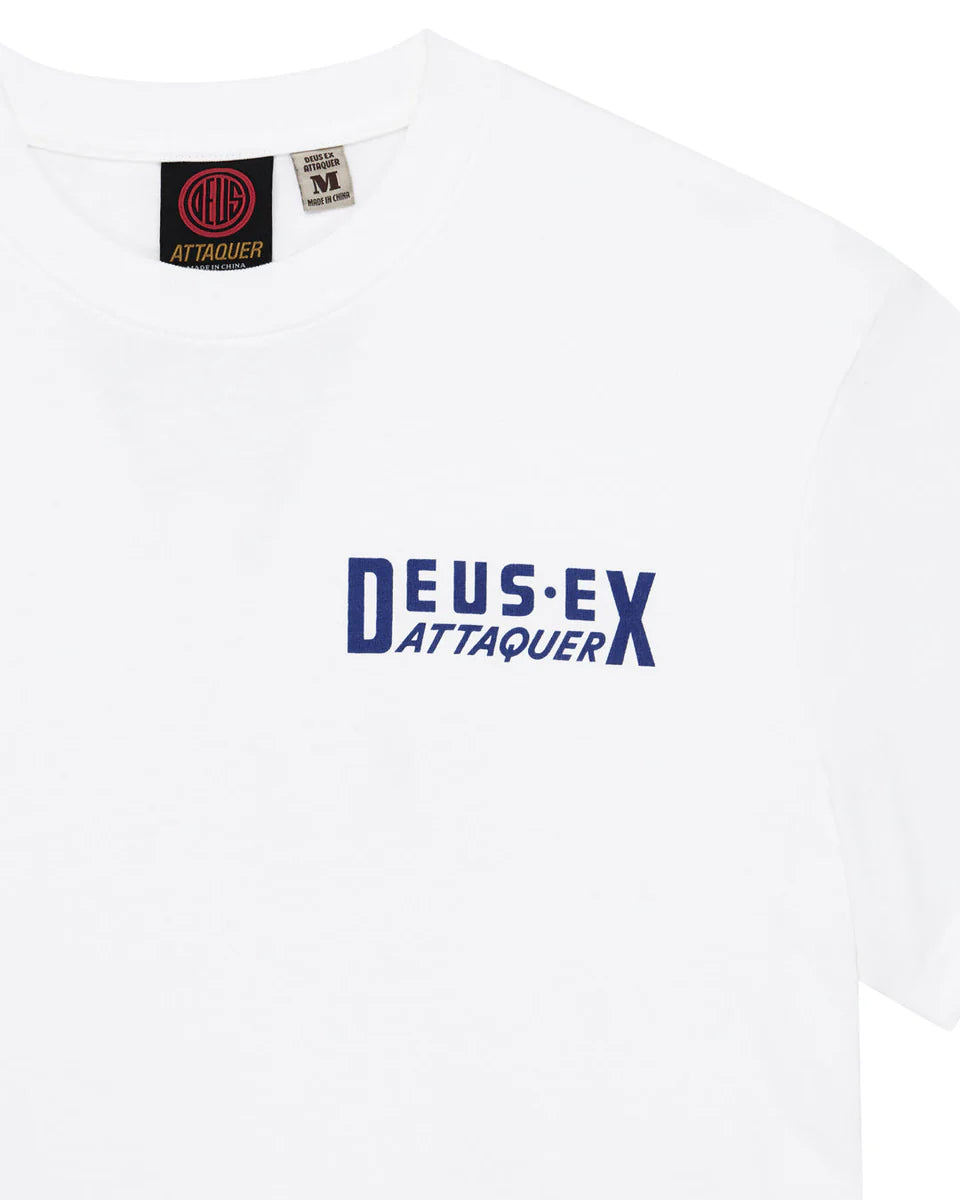 Deus Ex Machina Attaquer Massive Attaq Tee — Vintage White — view 5