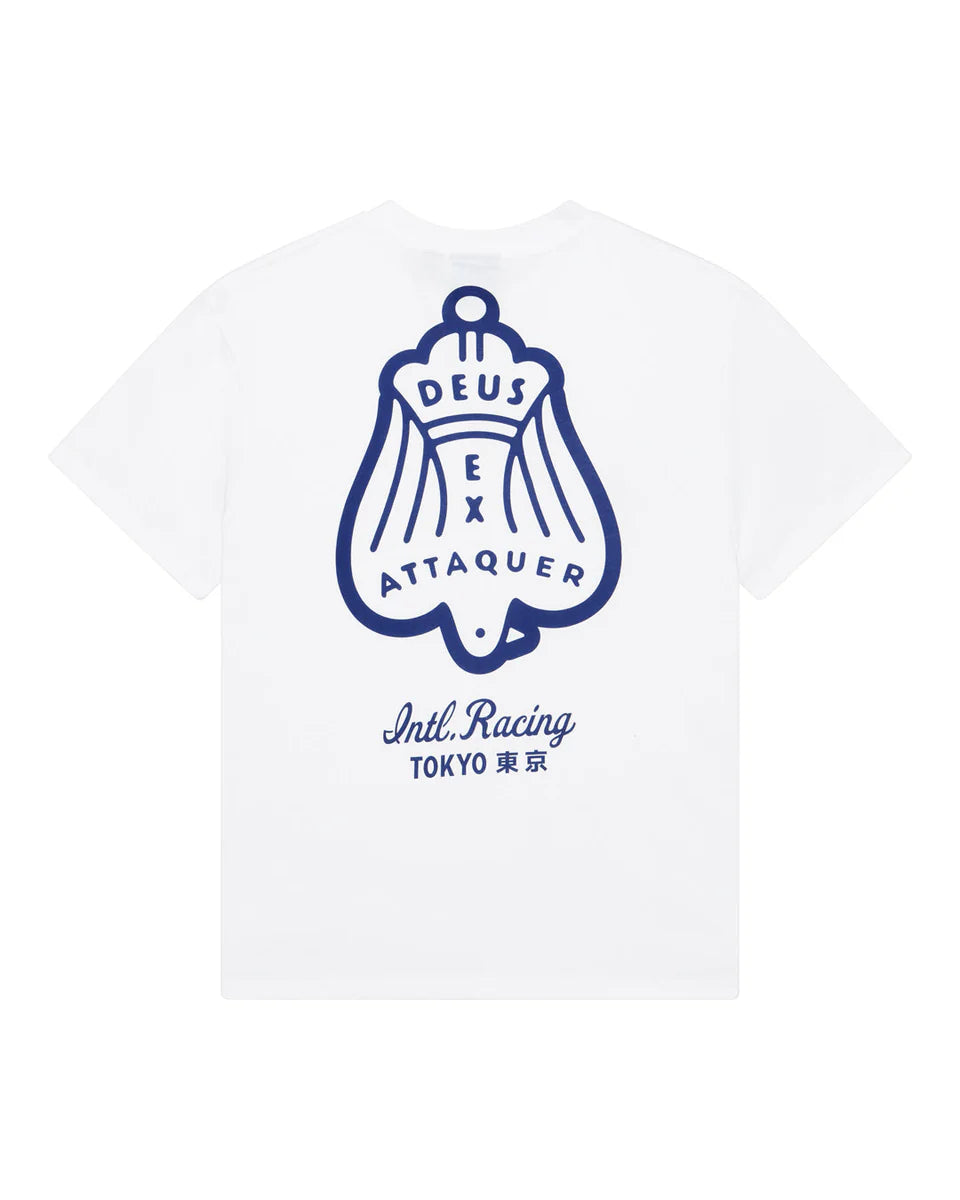 Deus Ex Machina Attaquer Massive Attaq Tee — Vintage White — view 3