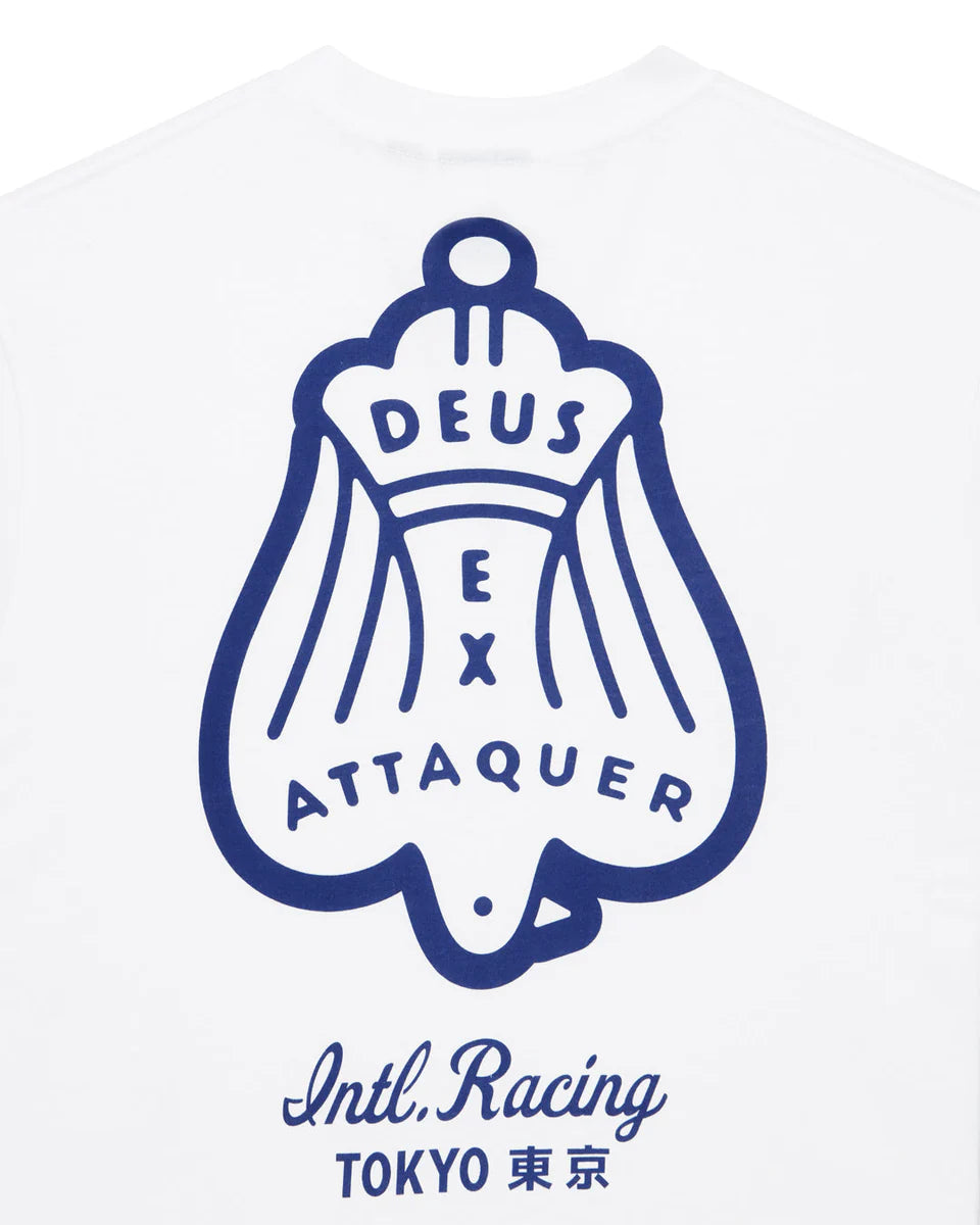 Deus Ex Machina Attaquer Massive Attaq Tee — Vintage White — view 6