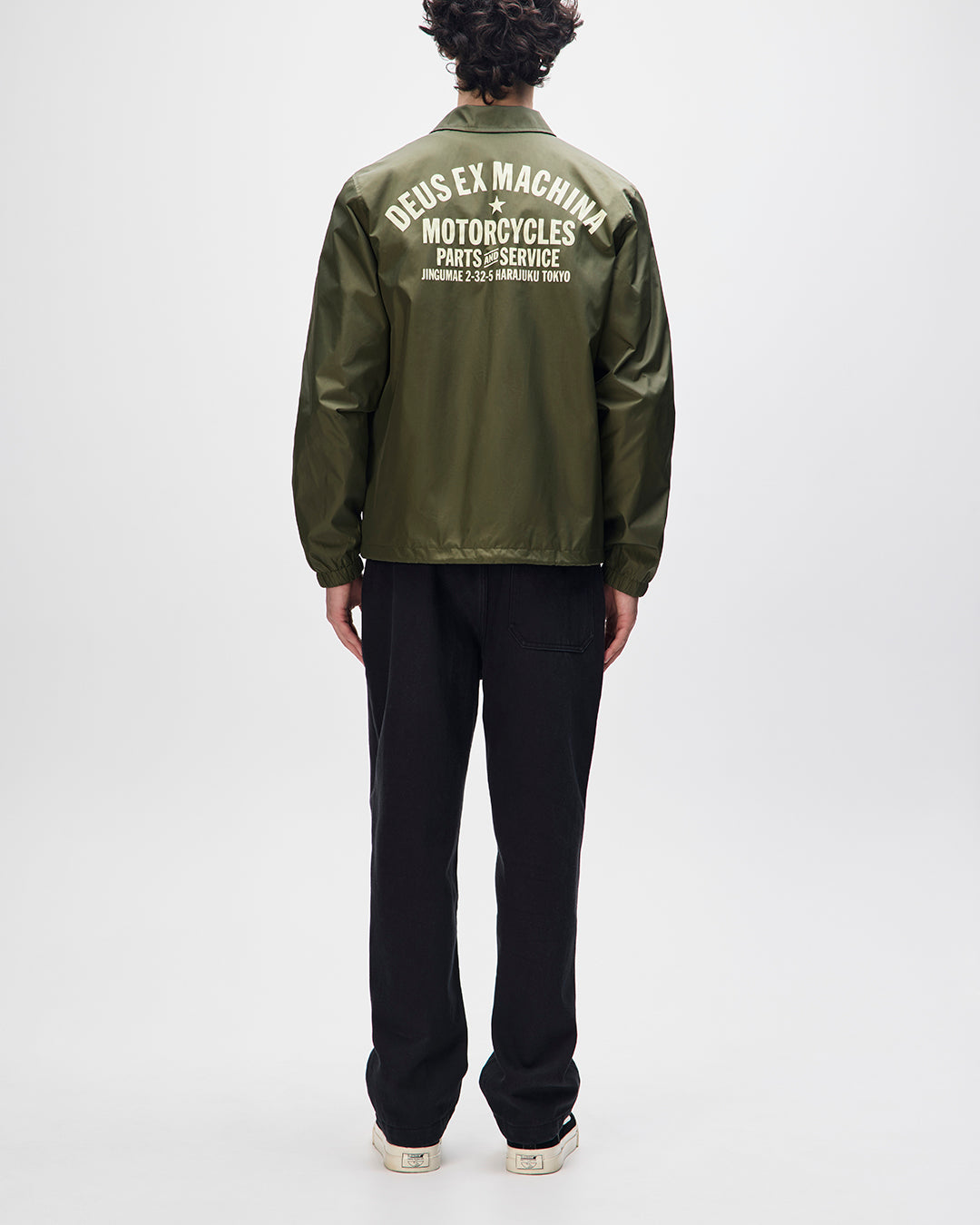 DEUS EX MACHINA HARAJUKU COACH - CYPRESS GREEN