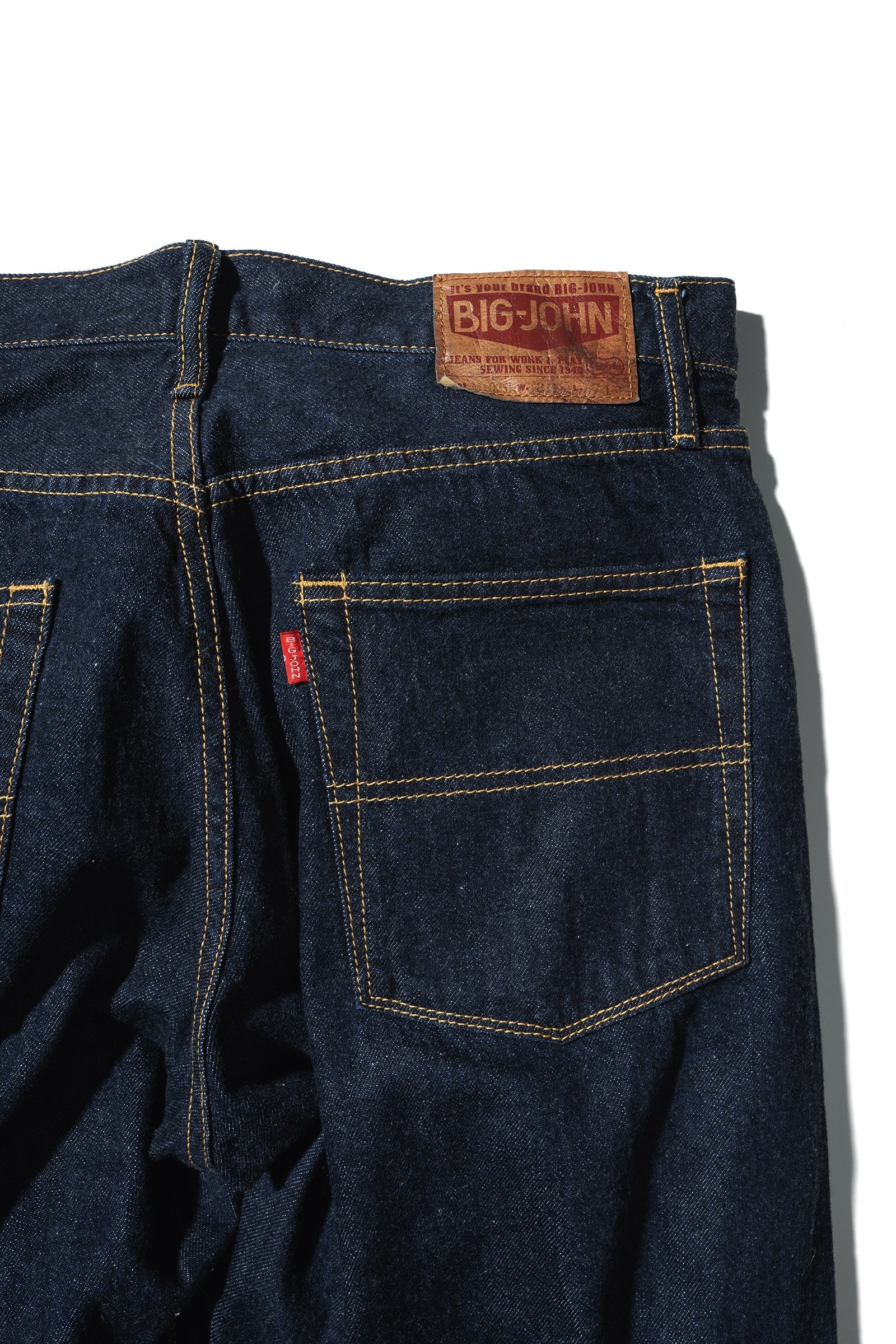 BIG JOHN M102SL (LW) VINTAGE 60S CLASSIC STRAIGHT FIT - INDIGO