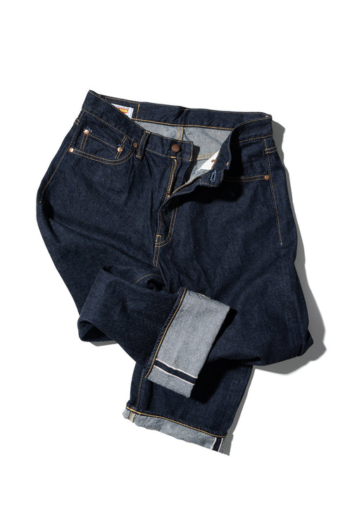 BIG JOHN M102SL (LW) VINTAGE 60S CLASSIC STRAIGHT FIT - INDIGO