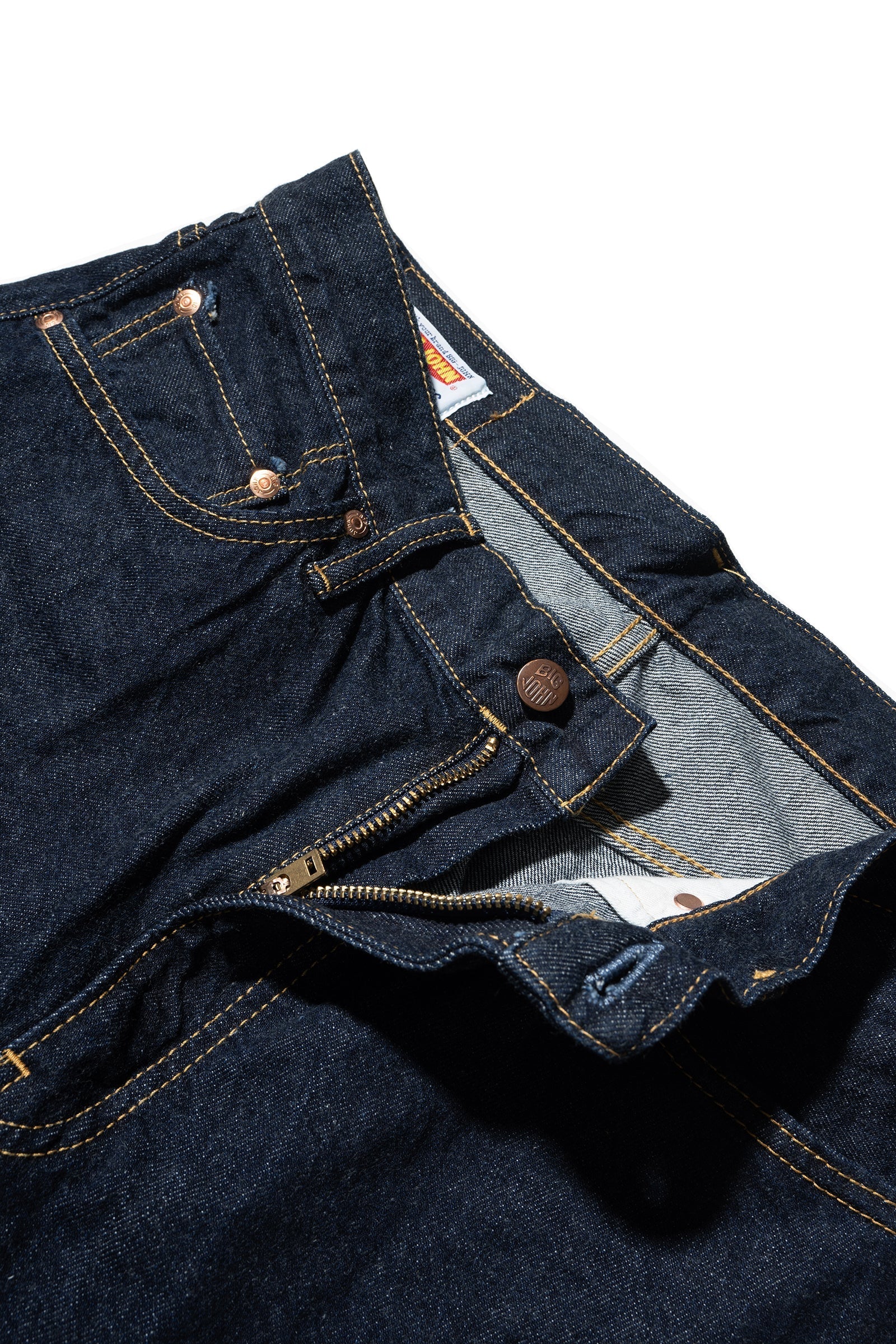 BIG JOHN M102SL (LW) VINTAGE 60S CLASSIC STRAIGHT FIT - INDIGO