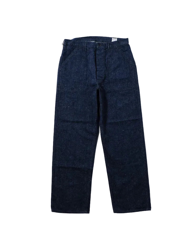 ORSLOW US NAVY UTILITY DENIM PANTS - ONE WASH
