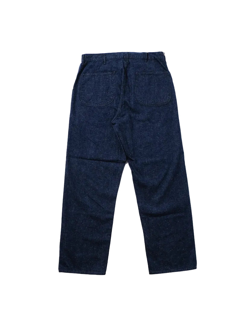 ORSLOW US NAVY UTILITY DENIM PANTS - ONE WASH