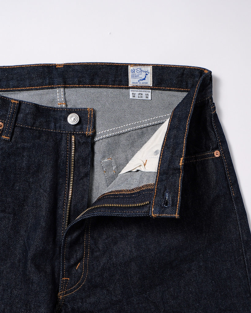 ORSLOW SUPER DAD S DENIM PANTS - ONE WASH