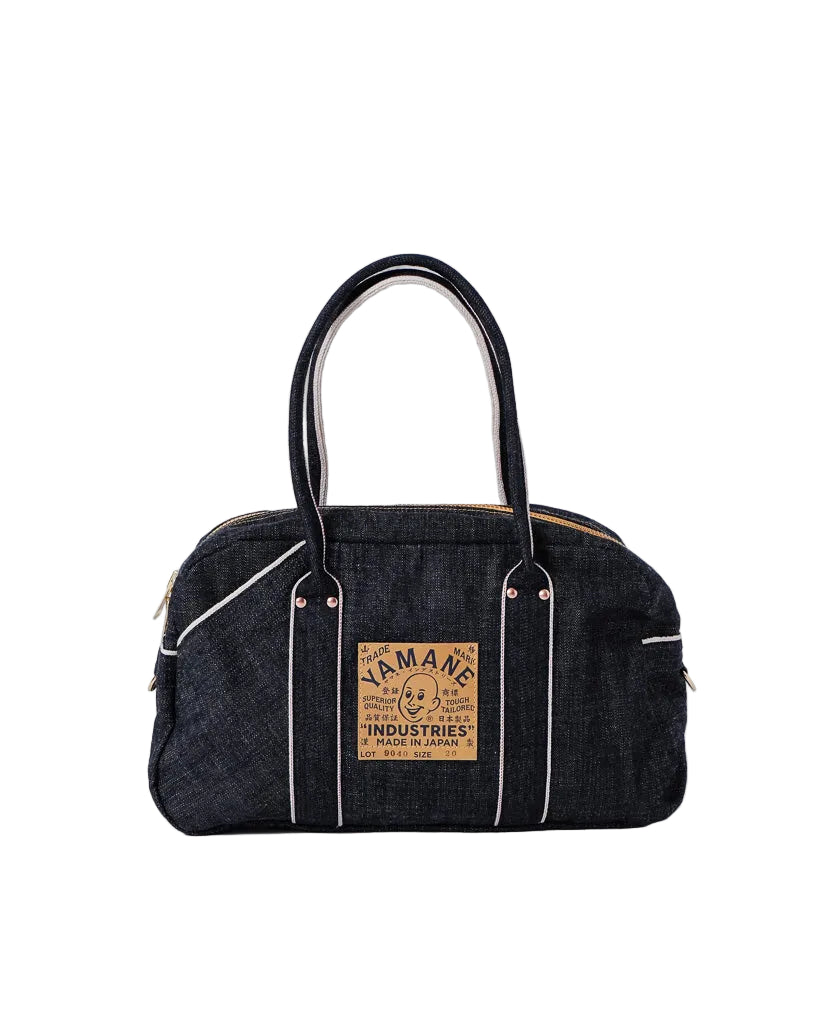 YAMANE LOT.9040 DENIM SPORTS BAG 20 INCH - DENIM