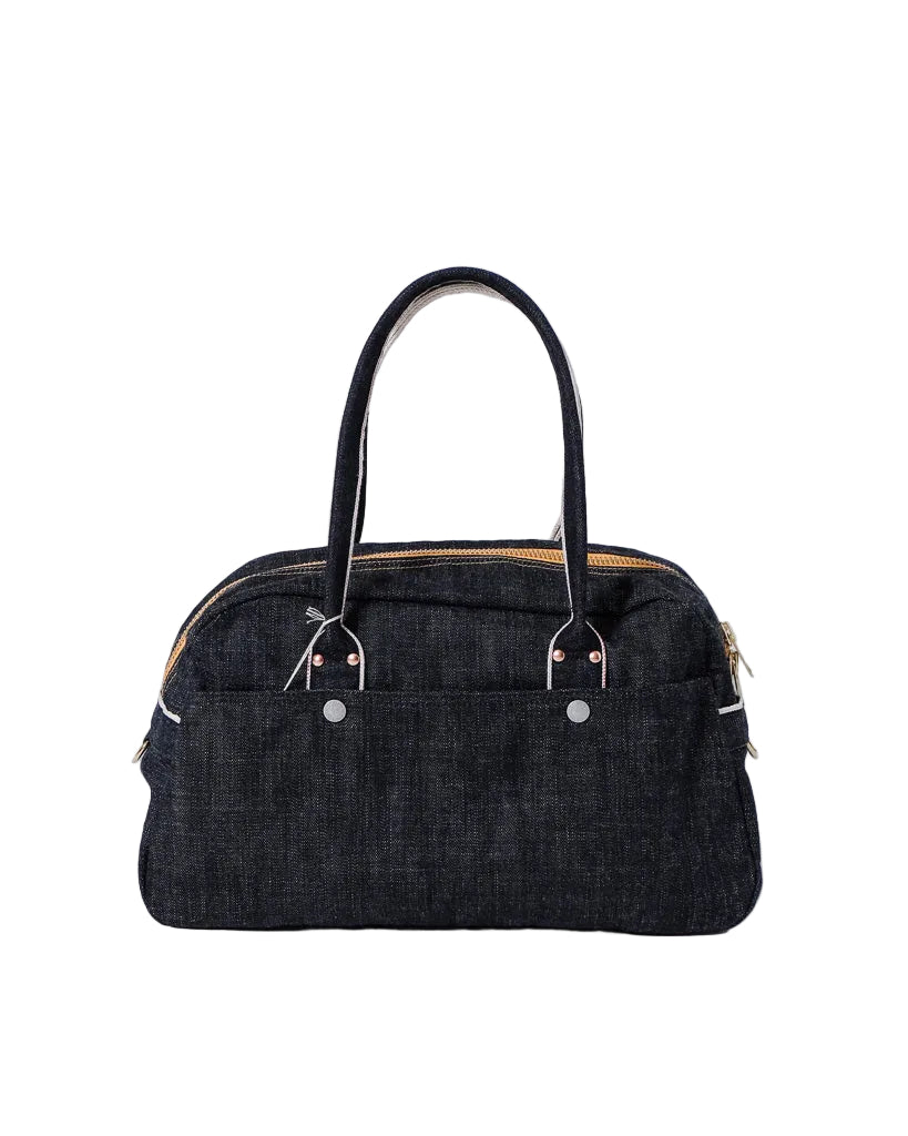 YAMANE LOT.9040 DENIM SPORTS BAG 20 INCH - DENIM