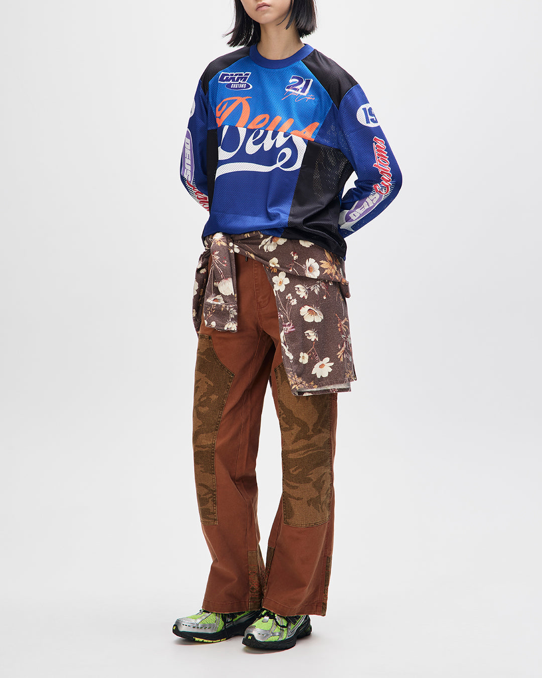 DEUS EX MACHINA MOSS GATHER MOTO - BLUE LIGHT