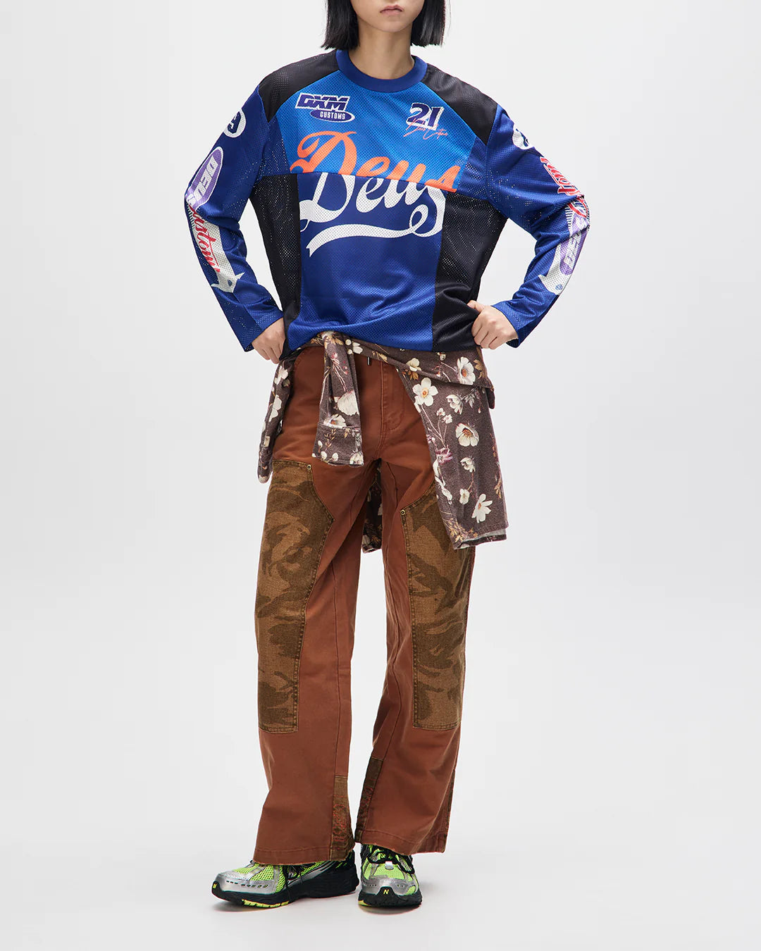 DEUS EX MACHINA MOSS GATHER MOTO - BLUE LIGHT