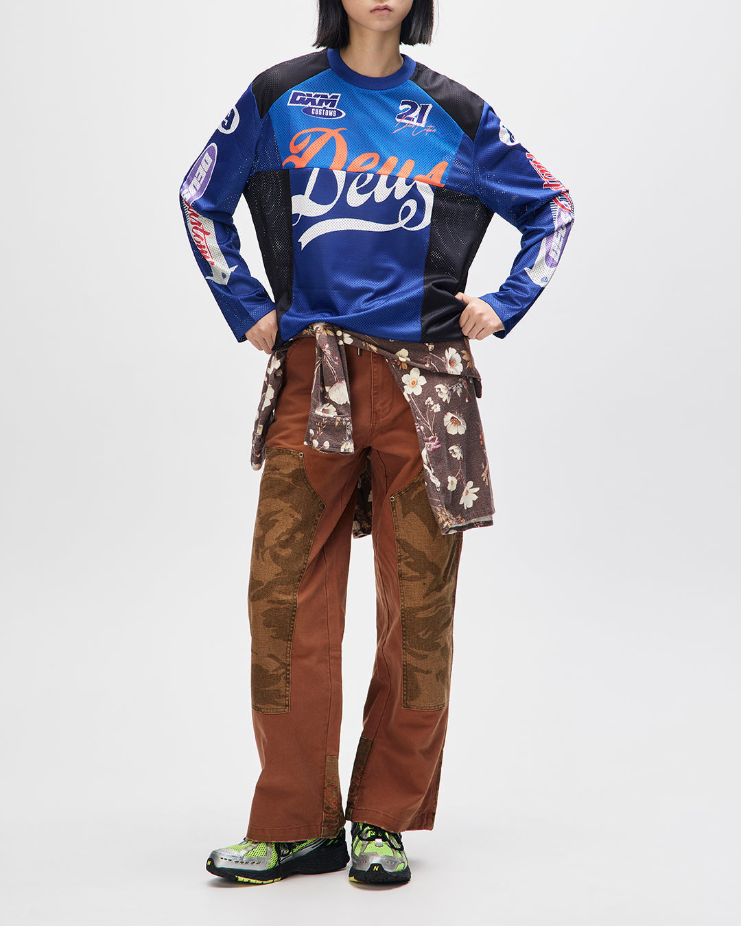 DEUS EX MACHINA MOSS GATHER MOTO - BLUE LIGHT