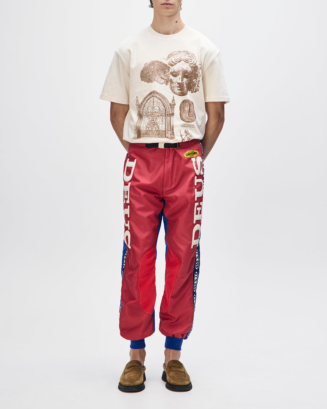 DEUS EX MACHINA INVOCATION TEE - DIRTY WHITE