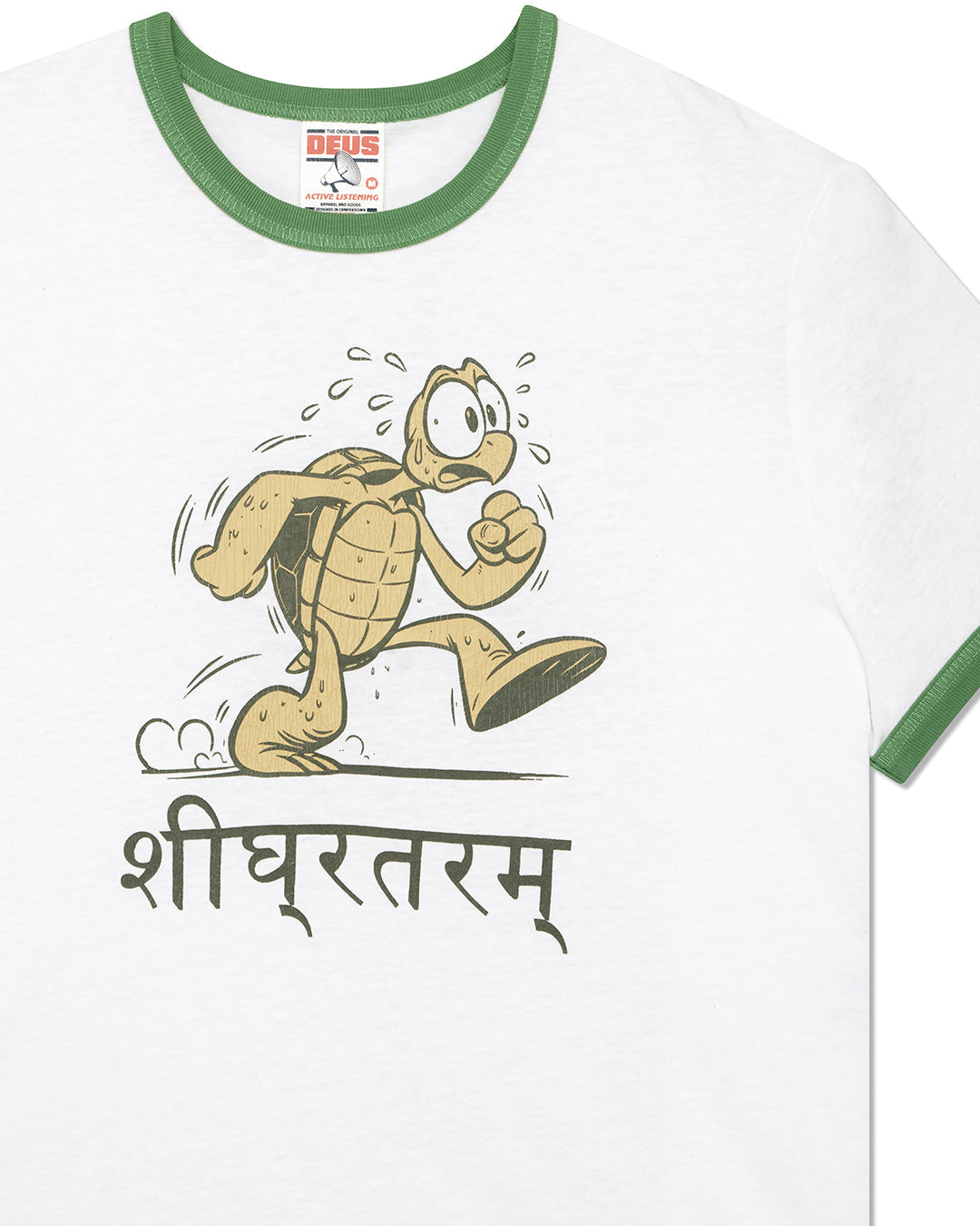 DEUS EX MACHINA FASTER TEE - DIRTY WHITE