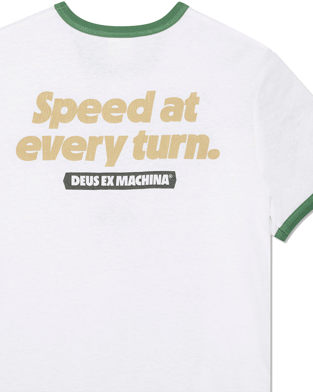 DEUS EX MACHINA FASTER TEE - DIRTY WHITE