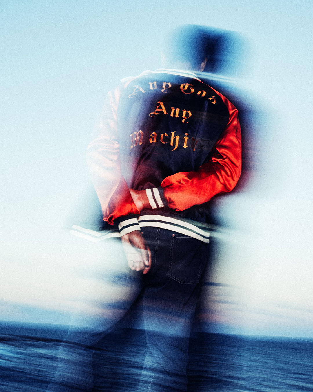 off-beat-jacket-bowling-orange|Model