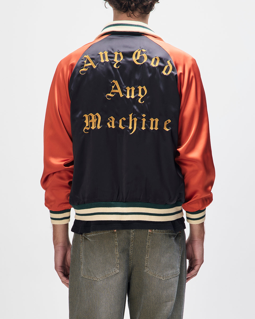 DEUS EX MACHINA OFF BEAT JACKET - BOWLING ORANGE