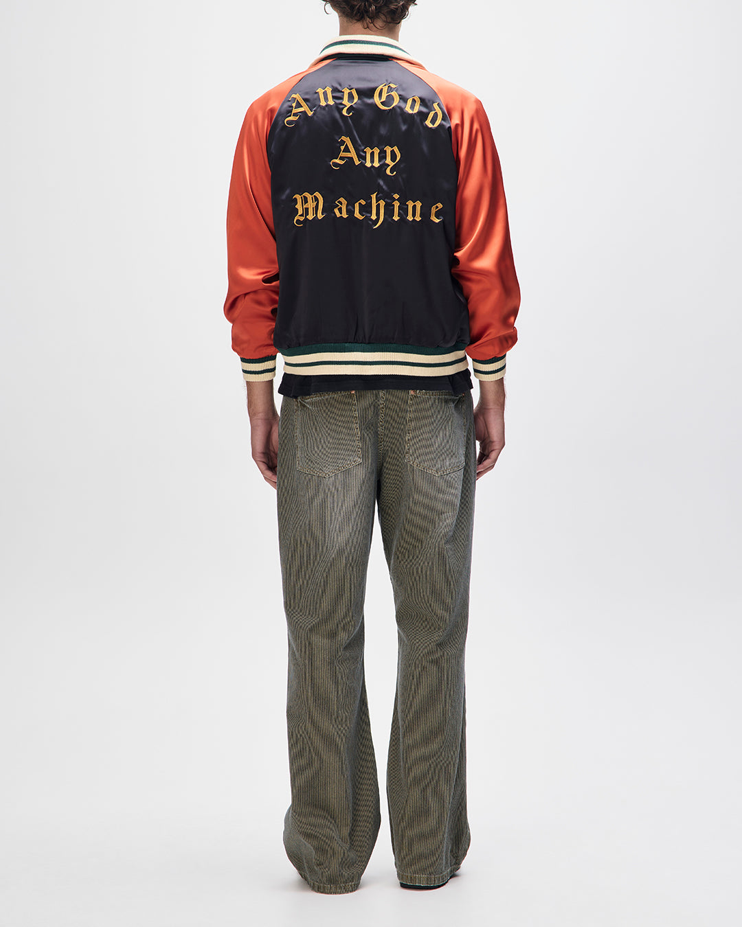 DEUS EX MACHINA OFF BEAT JACKET - BOWLING ORANGE