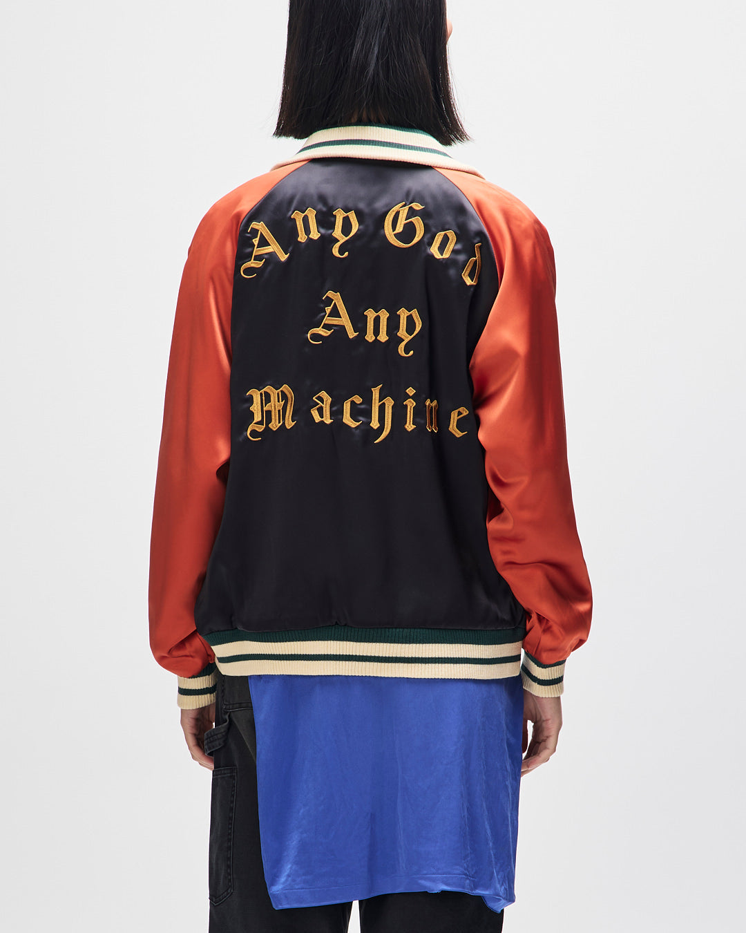 DEUS EX MACHINA OFF BEAT JACKET - BOWLING ORANGE
