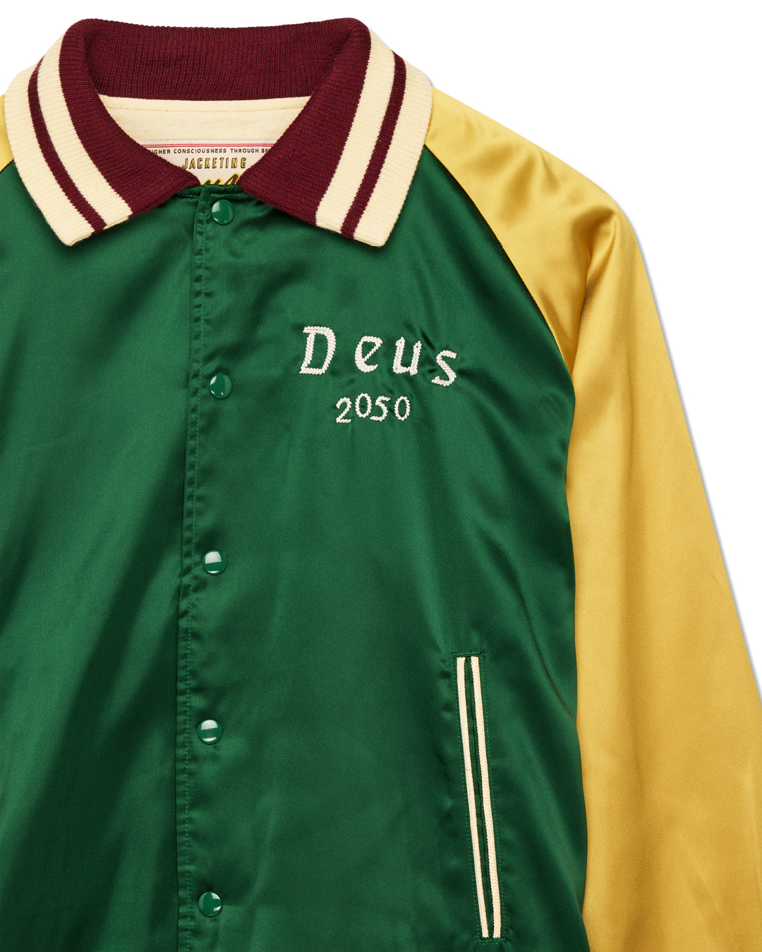 DEUS EX MACHINA OFF BEAT JACKET - TROPHY GREEN