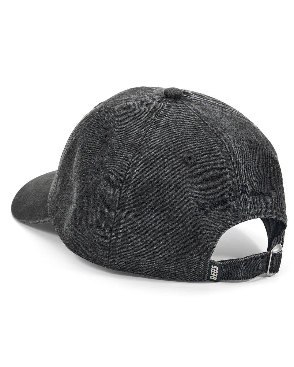 Deus Long Live Dad Cap — Anthracite — view 2