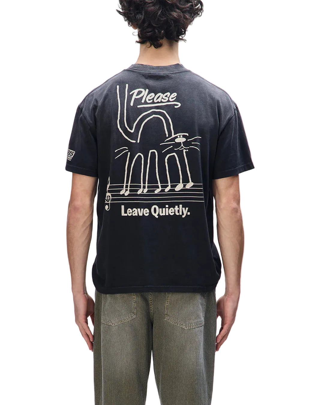 DEUS EX MACHINA OSTINATO TEE - ANTHRACITE