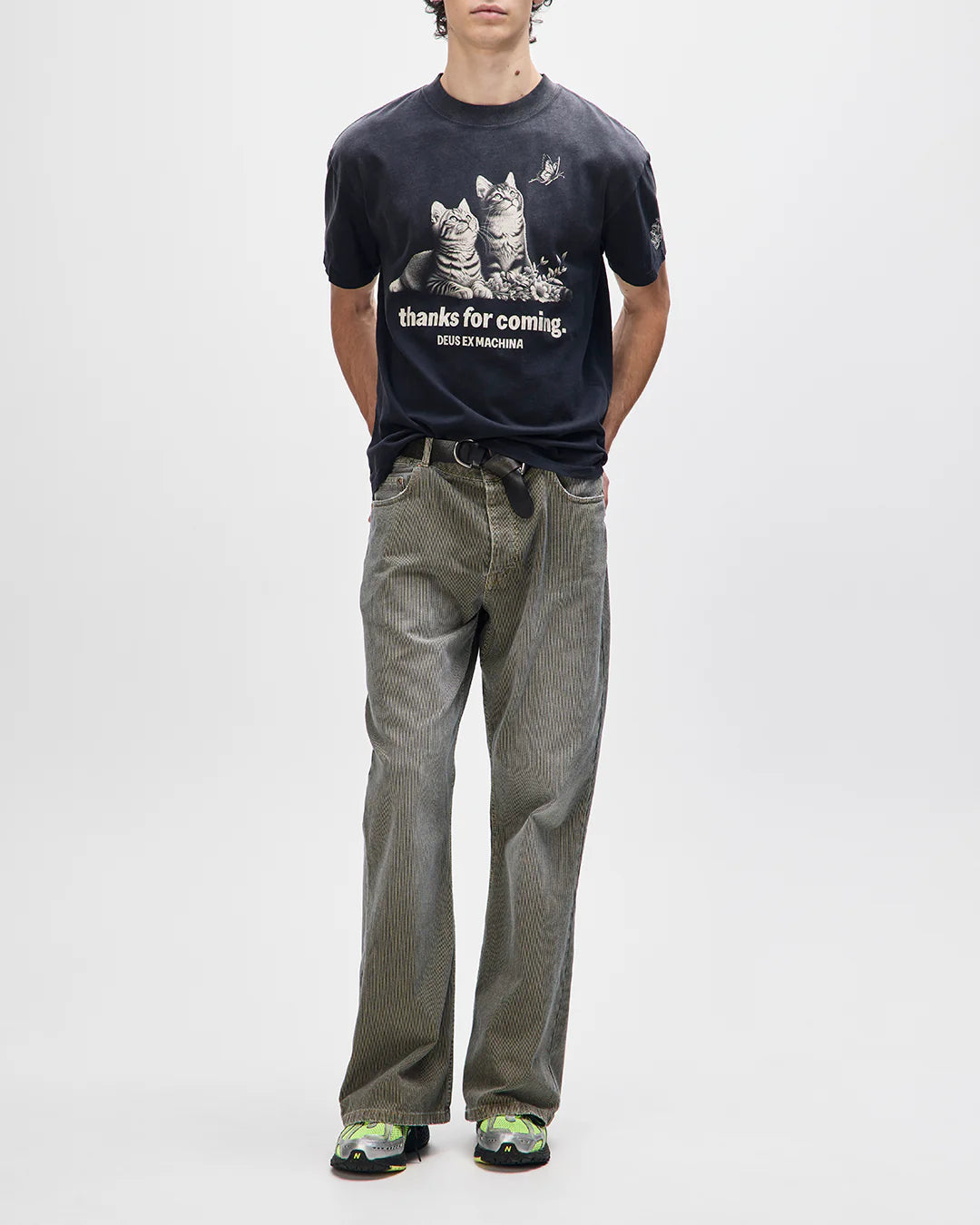 DEUS EX MACHINA OSTINATO TEE - ANTHRACITE