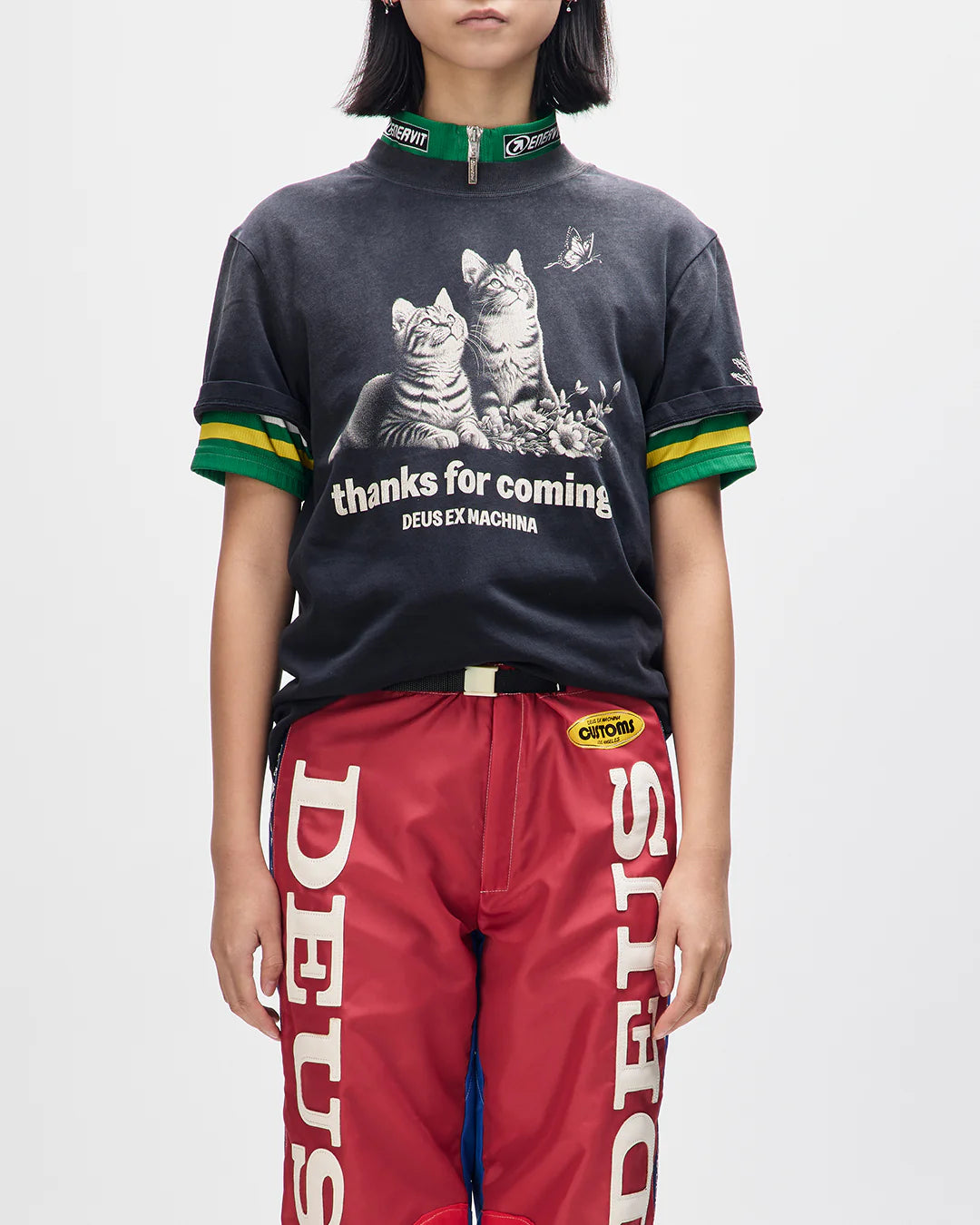 DEUS EX MACHINA OSTINATO TEE - ANTHRACITE