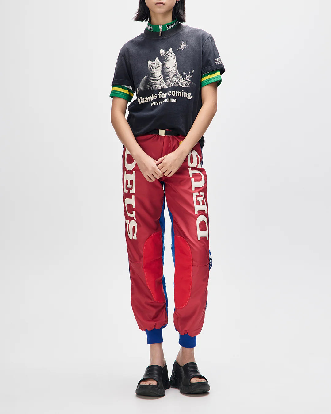 DEUS EX MACHINA OSTINATO TEE - ANTHRACITE