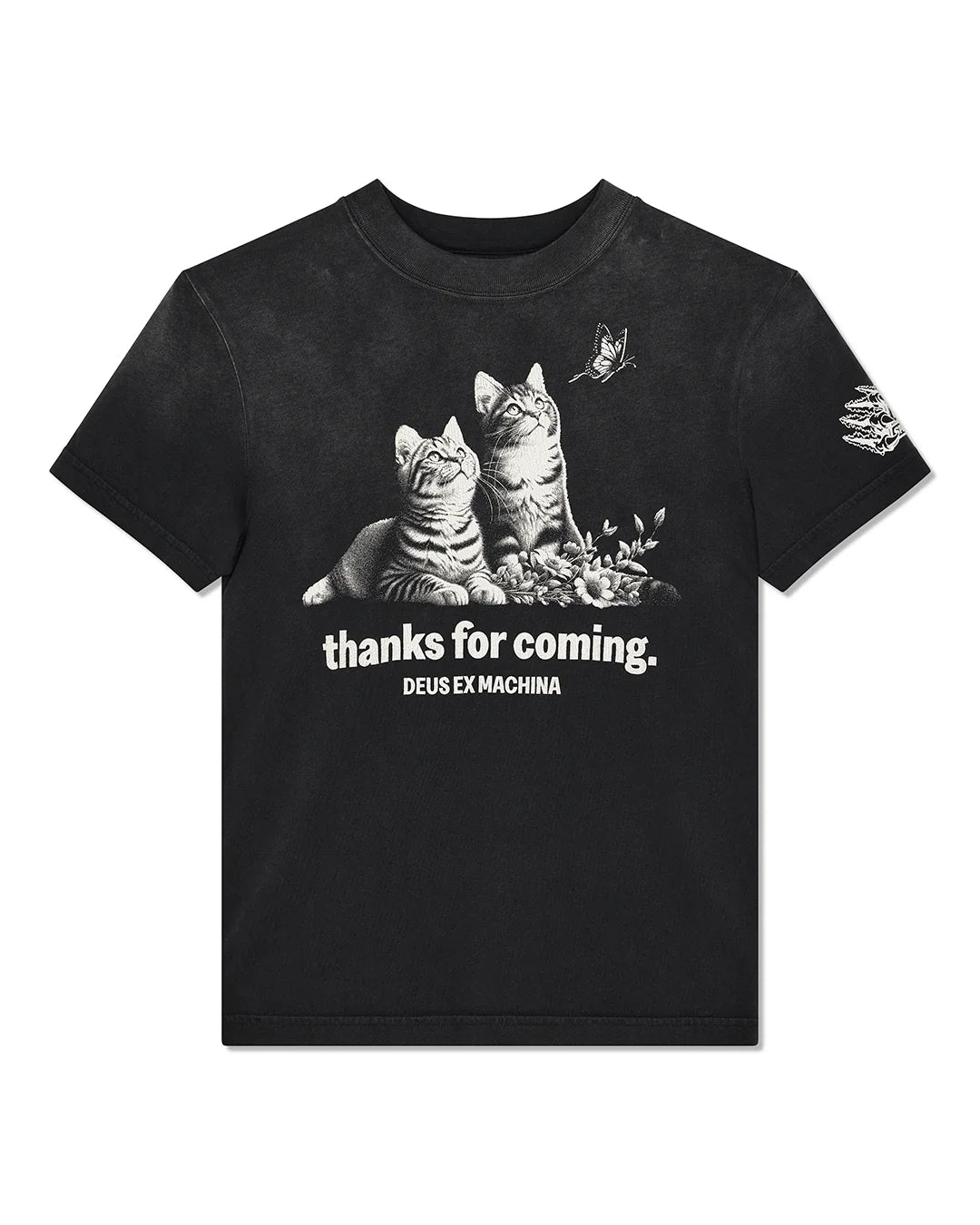 DEUS EX MACHINA OSTINATO TEE - ANTHRACITE