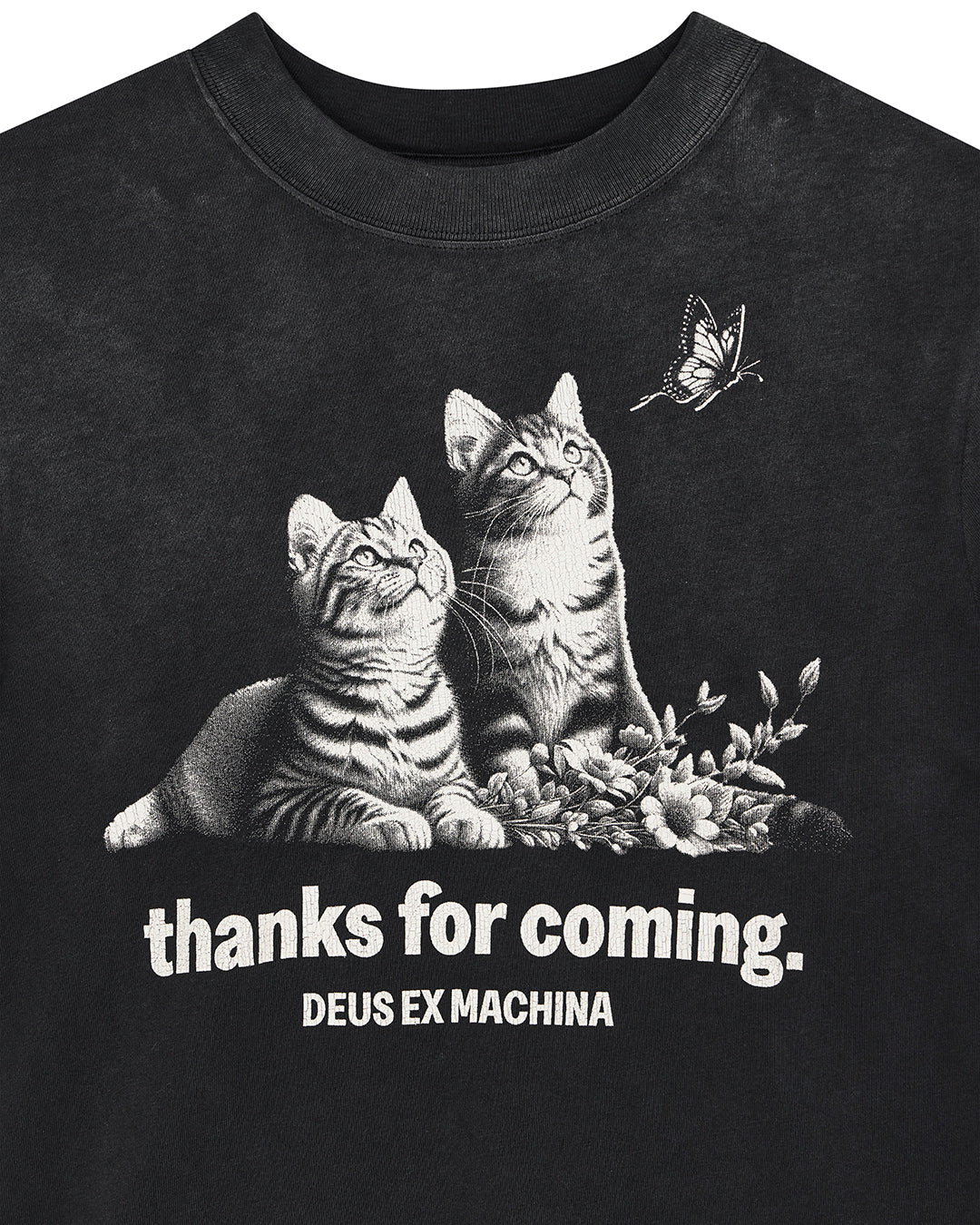 DEUS EX MACHINA OSTINATO TEE - ANTHRACITE