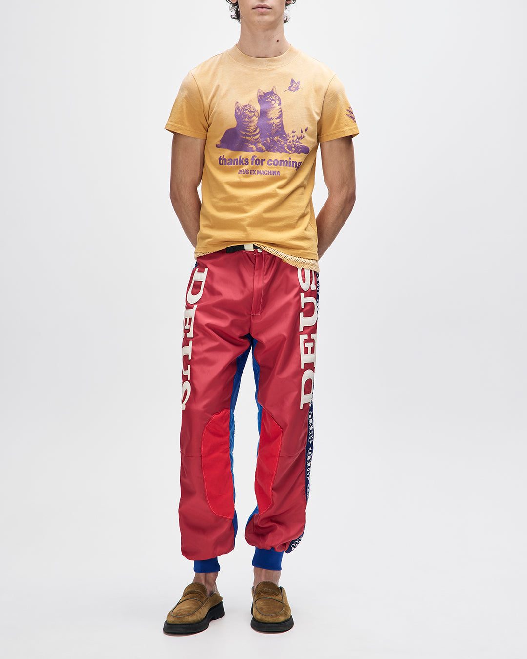 DEUS EX MACHINA OSTINATO TEE - SUNFLOWER