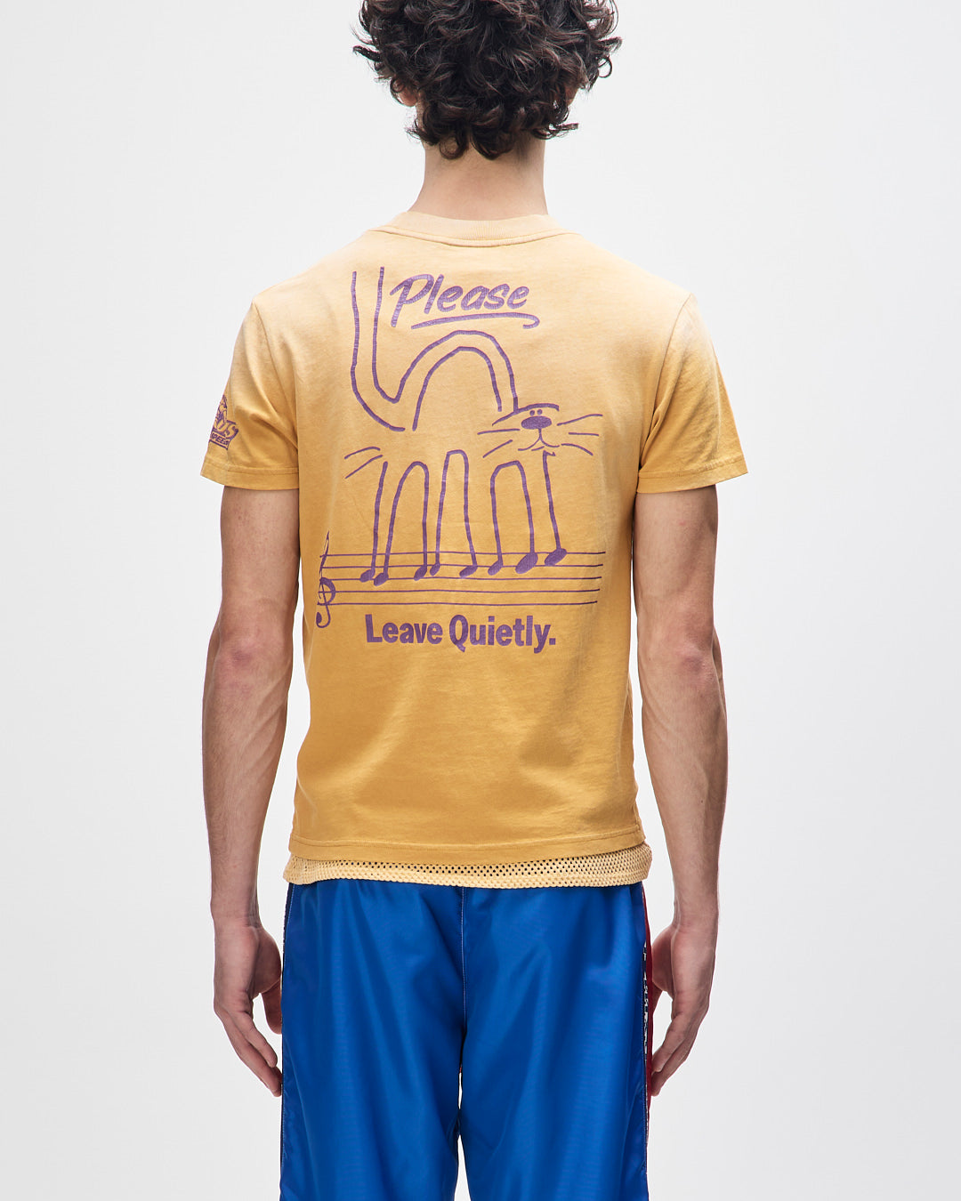 DEUS EX MACHINA OSTINATO TEE - SUNFLOWER