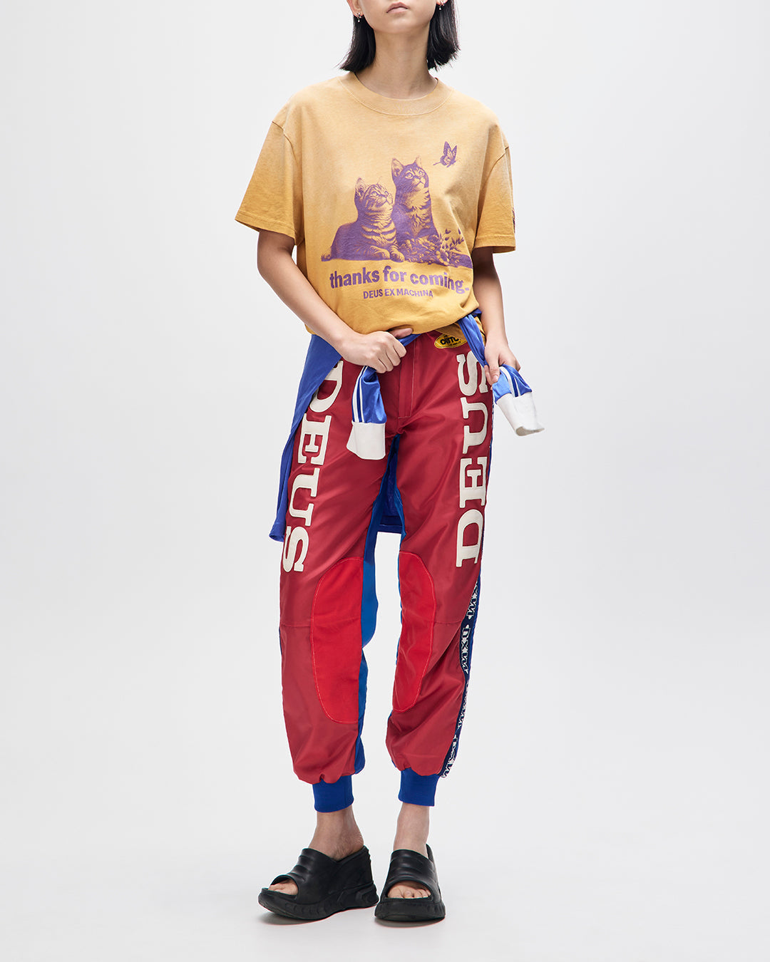 DEUS EX MACHINA OSTINATO TEE - SUNFLOWER