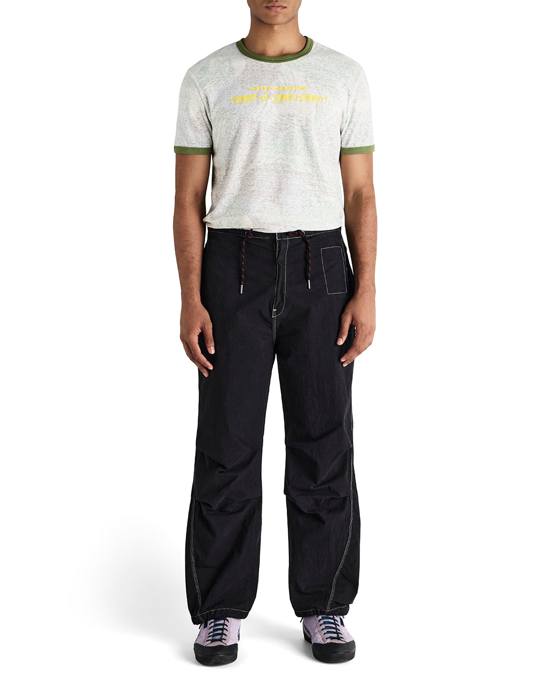 DEUS EX MACHINA WORLDS END PANT - ANTHRACITE