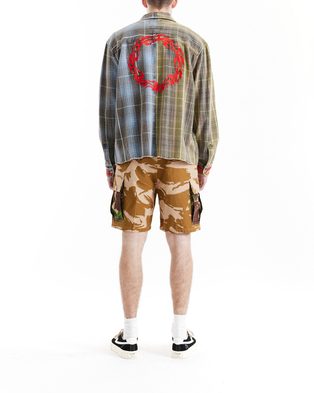 DEUS EX MACHINA GENESIS EMBRO FLANNEL - BLUE CHECK