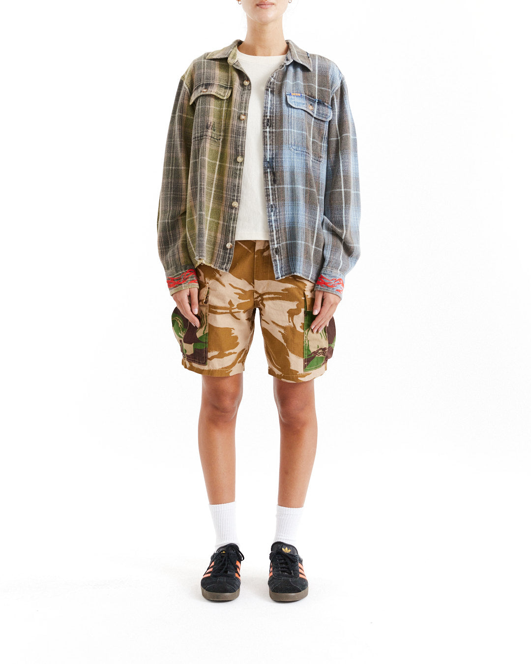 Genesis Embro Flannel - Blue Check|Model