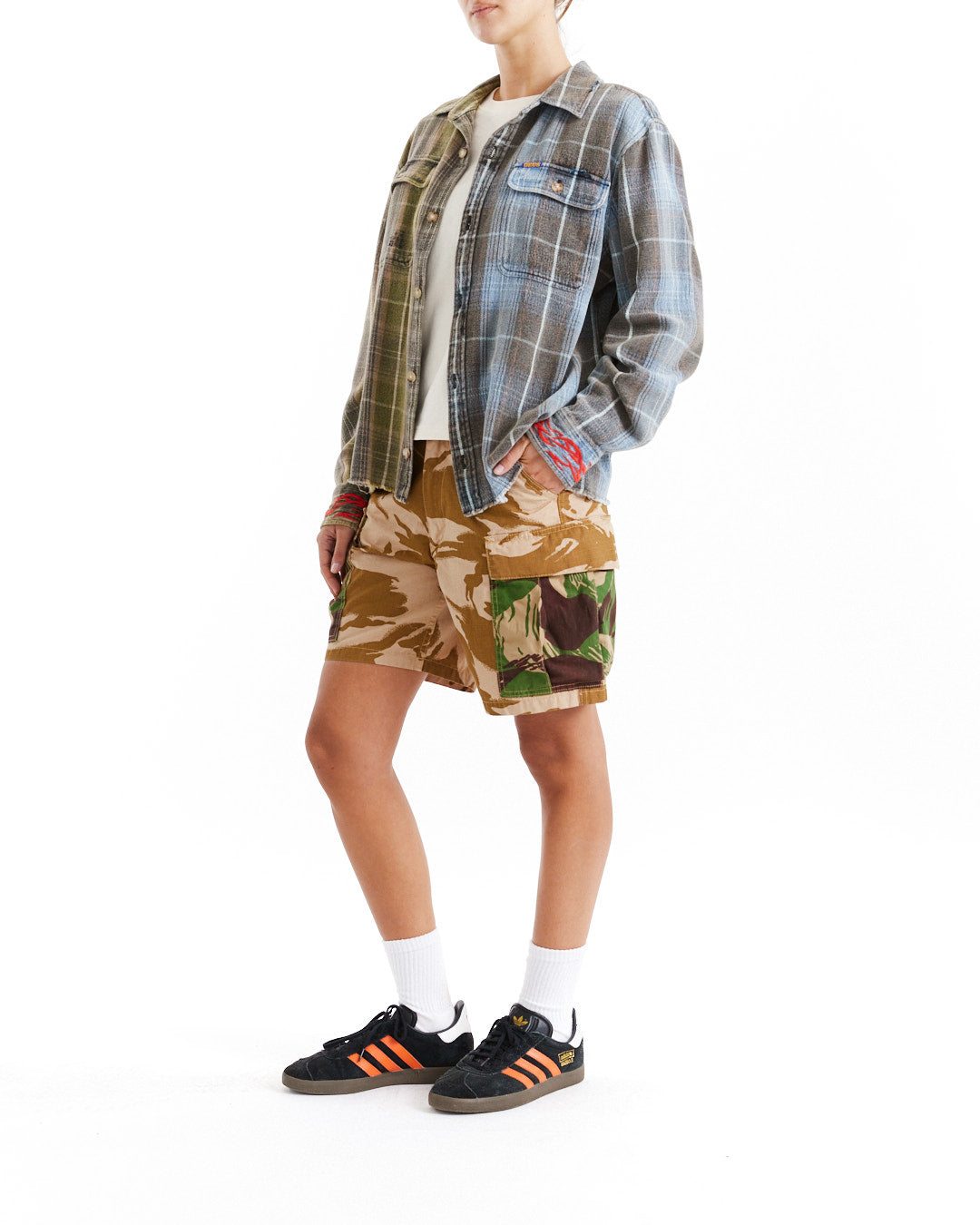 DEUS EX MACHINA GENESIS EMBRO FLANNEL - BLUE CHECK