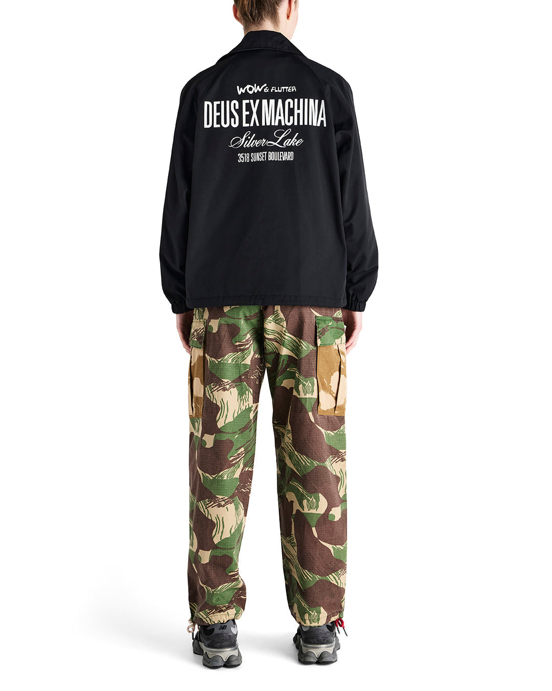 DEUS EX MACHINA SENSORY OVERLOAD COACH - BLACK