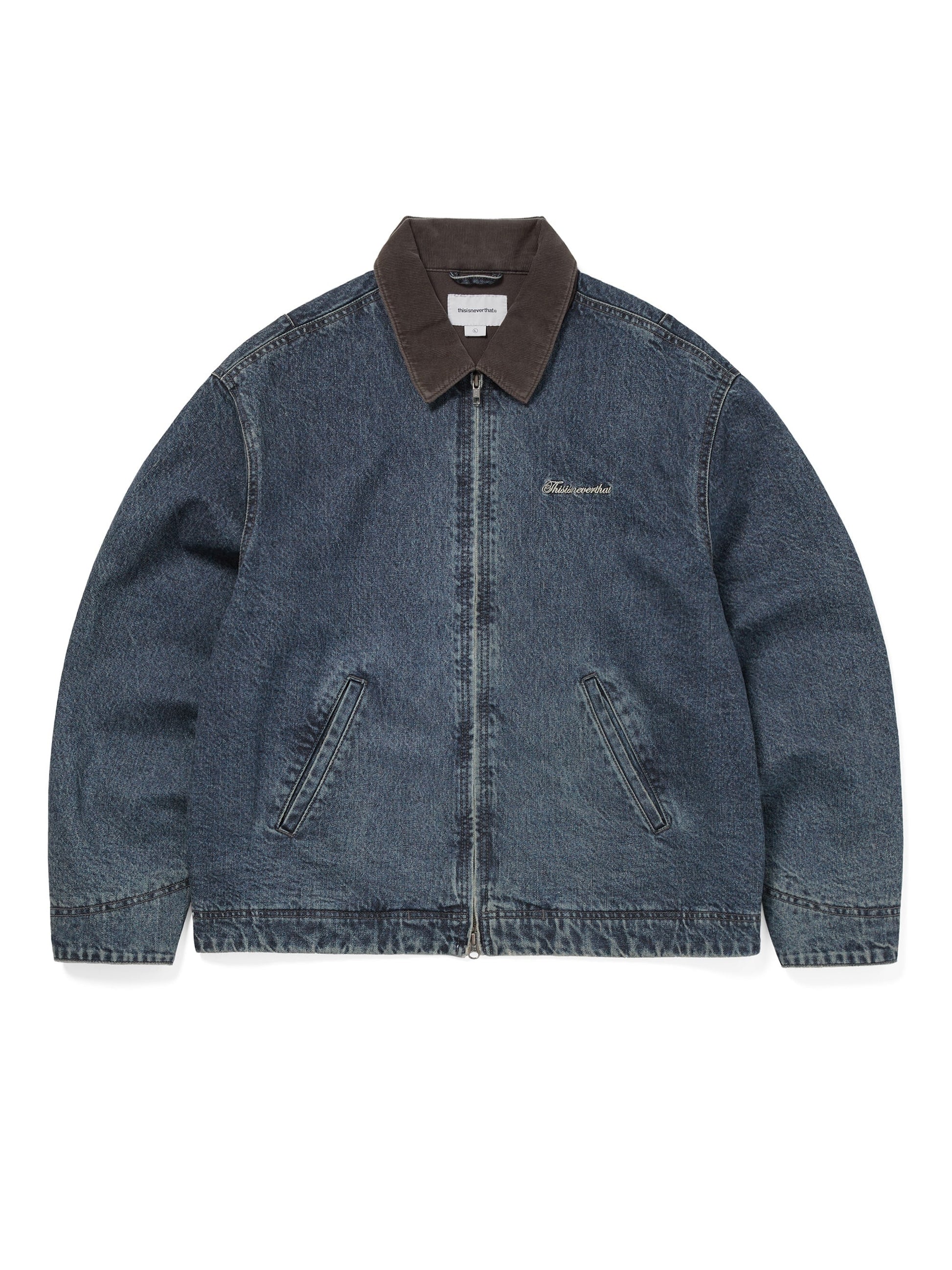 THISISNEVERTHAT - DENIM WORK JACKET - BLUE