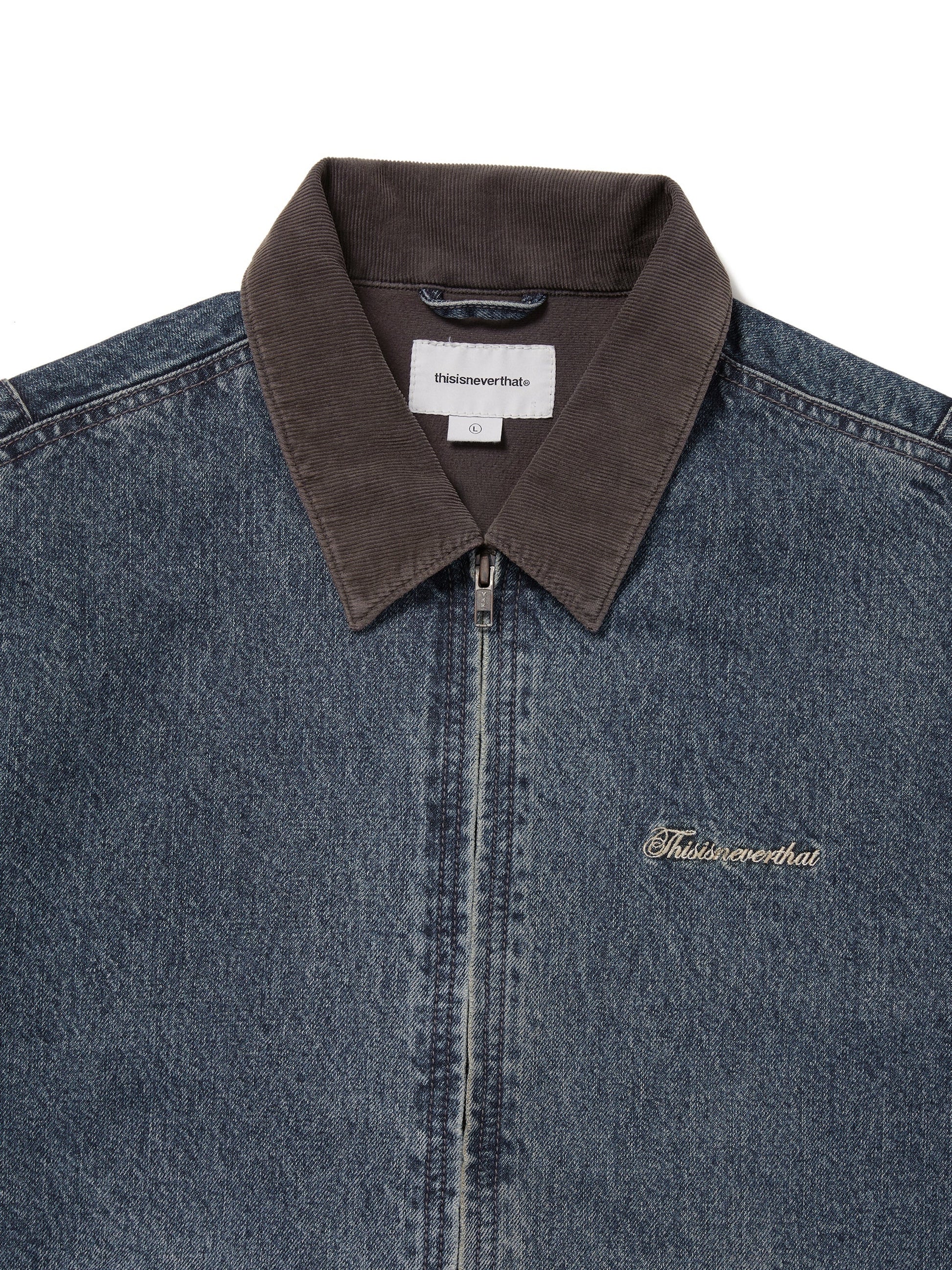 THISISNEVERTHAT - DENIM WORK JACKET - BLUE