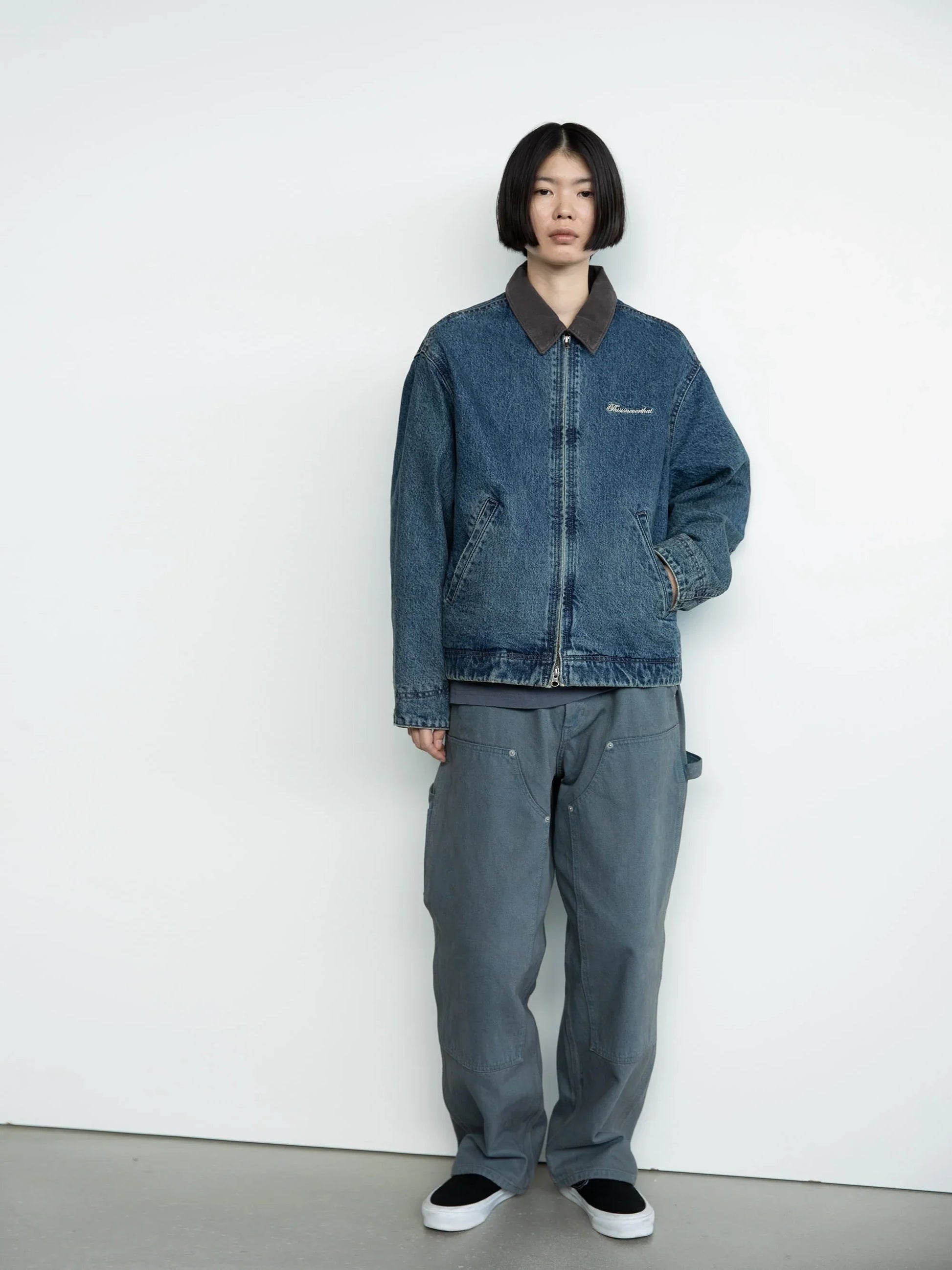 THISISNEVERTHAT - DENIM WORK JACKET - BLUE