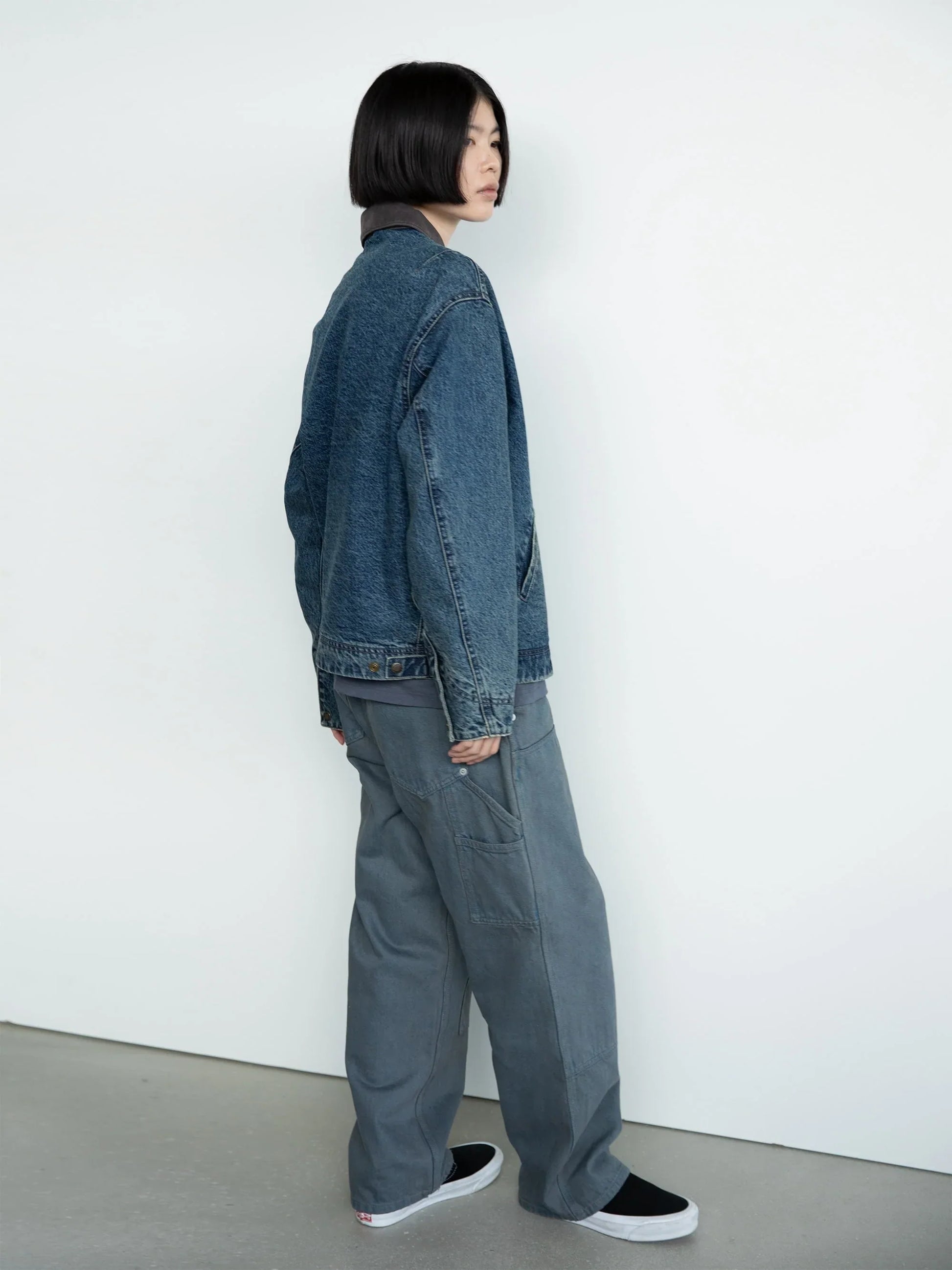 THISISNEVERTHAT - DENIM WORK JACKET - BLUE