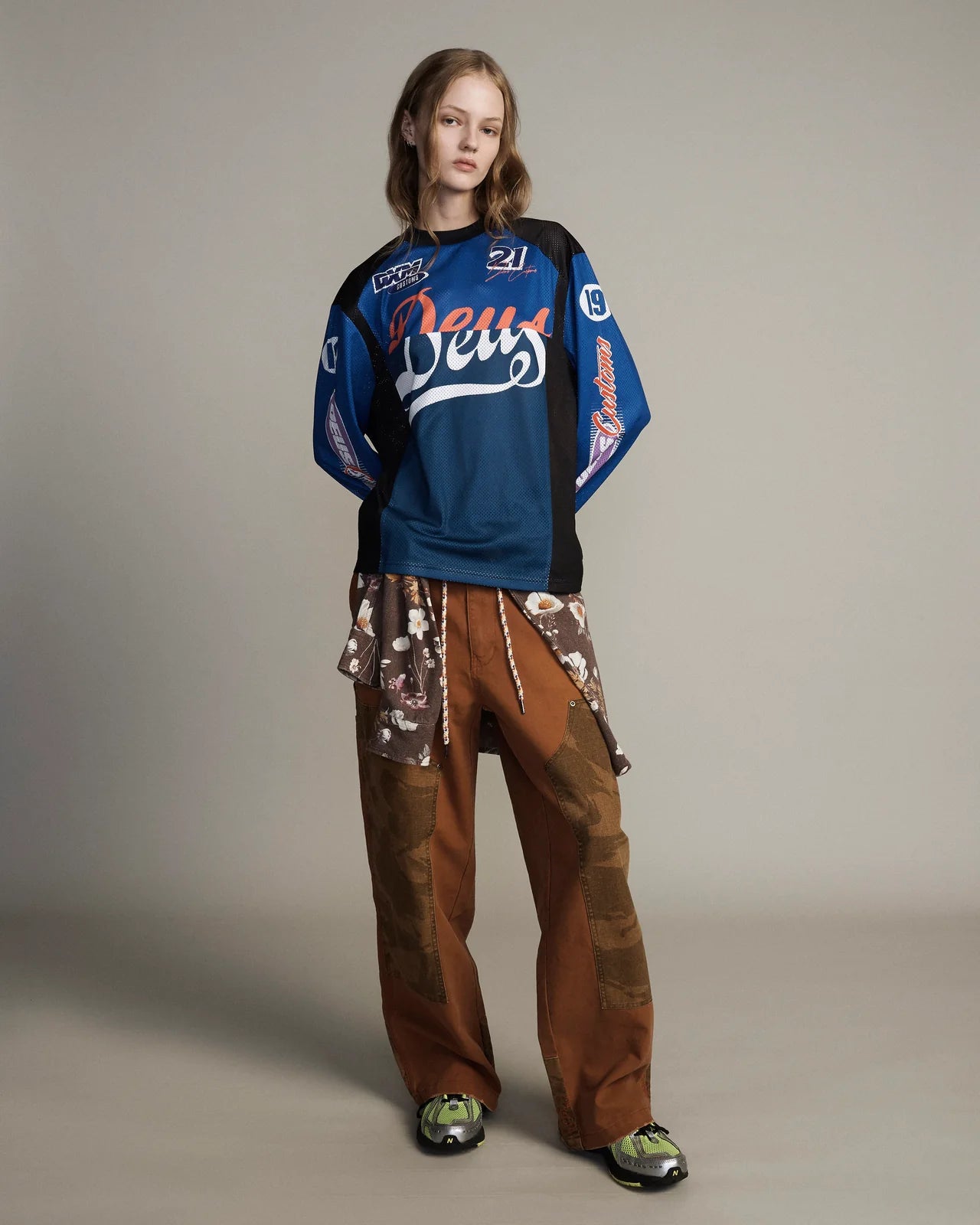DEUS EX MACHINA MOSS GATHER MOTO - BLUE LIGHT