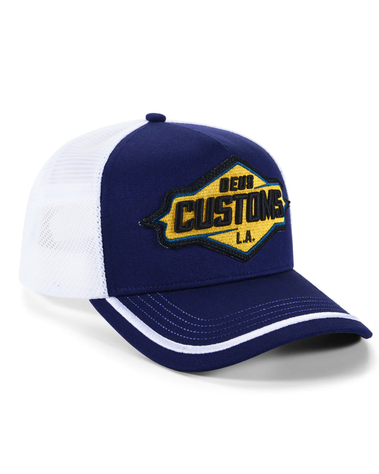 DEUS EX MACHINA BILLS TRUCKER - ESTATE BLUE